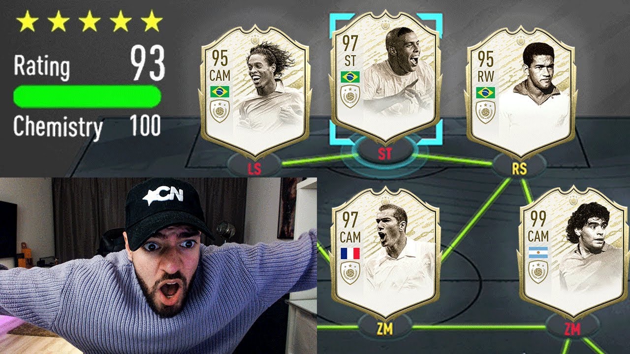 193 RATED?? PRIME ICON MOMENTS 193 RATED FUT DRAFT CHALLENGE FIFA 20 🔥🔥