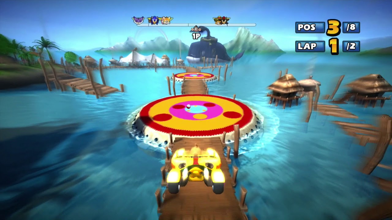 Sonic & SEGA All-Stars Racing | Mission 56: Super Monkey Cup (AAA)