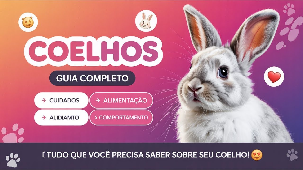 Como Cuidar de Coelhos: Guia Completo sobre Alimentação, Comportamento e Saúde