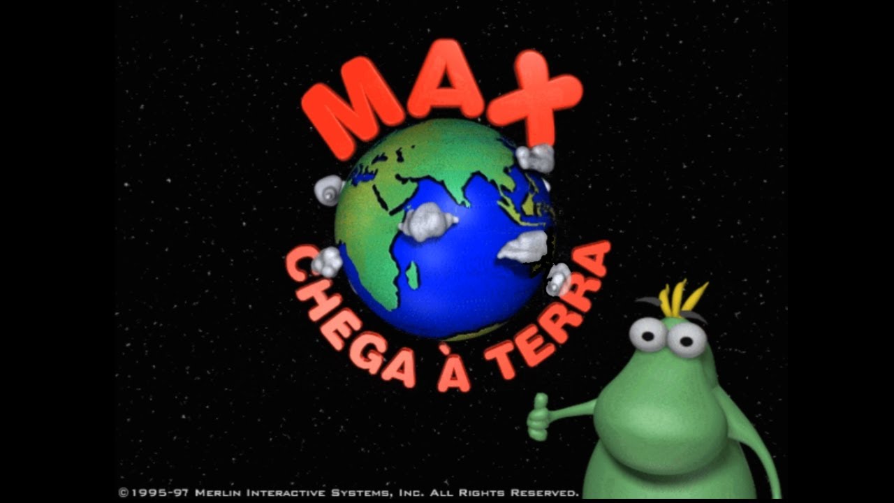 Max Chega à Terra (1997) - CD-ROM Completo PT-BR