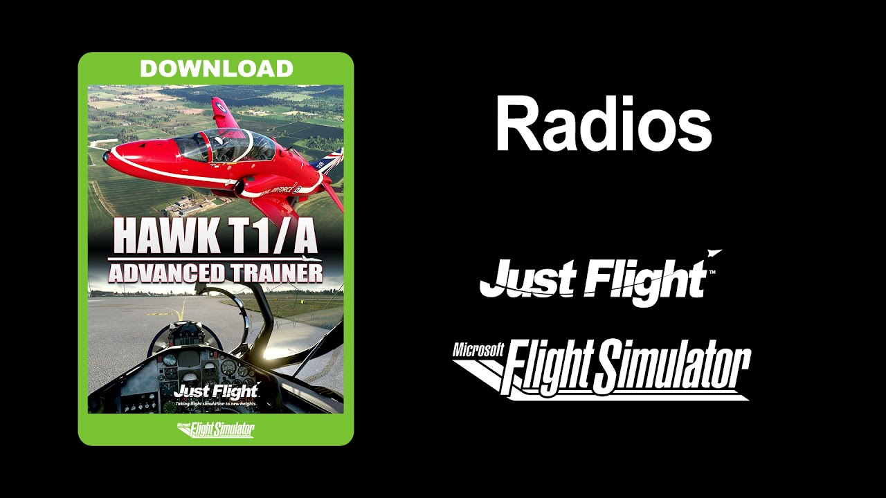Just Flight - Hawk T1/A Advanced Trainer MSFS Preview Video - Radios