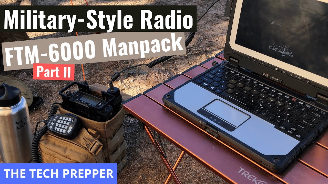 Military-Style Radio - FTM-6000 Manpack - Part II