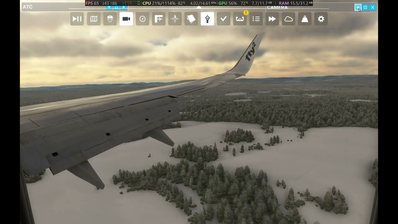 Microsoft Flight Simulator | Fly2 Ops | Boeing 737-800 Scandinavian Mountains Apt. ILS 15 Approach