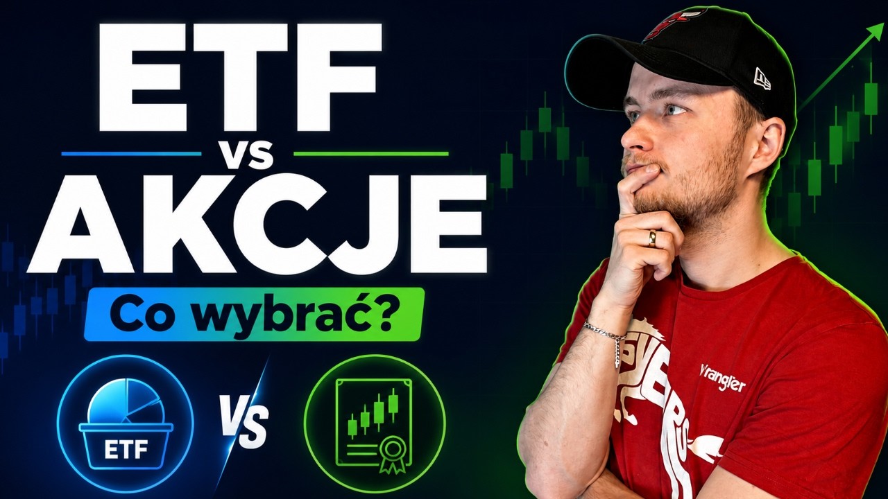 ETF vs akcje &mdash; jaka jest r&oacute;żnica i co lepiej kupić na początek?