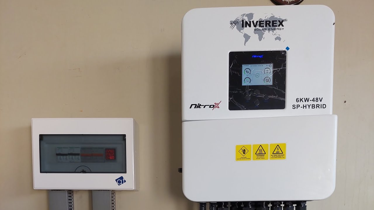 inverex nitrox new model Solar Hybrid inverter Solar+grid setting
