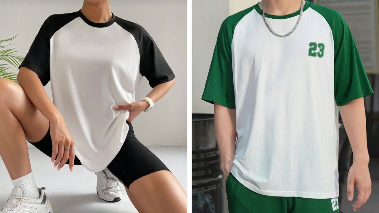 How To Cut and Sew a Reglan Tshirt |Streetwear #fashion #diy