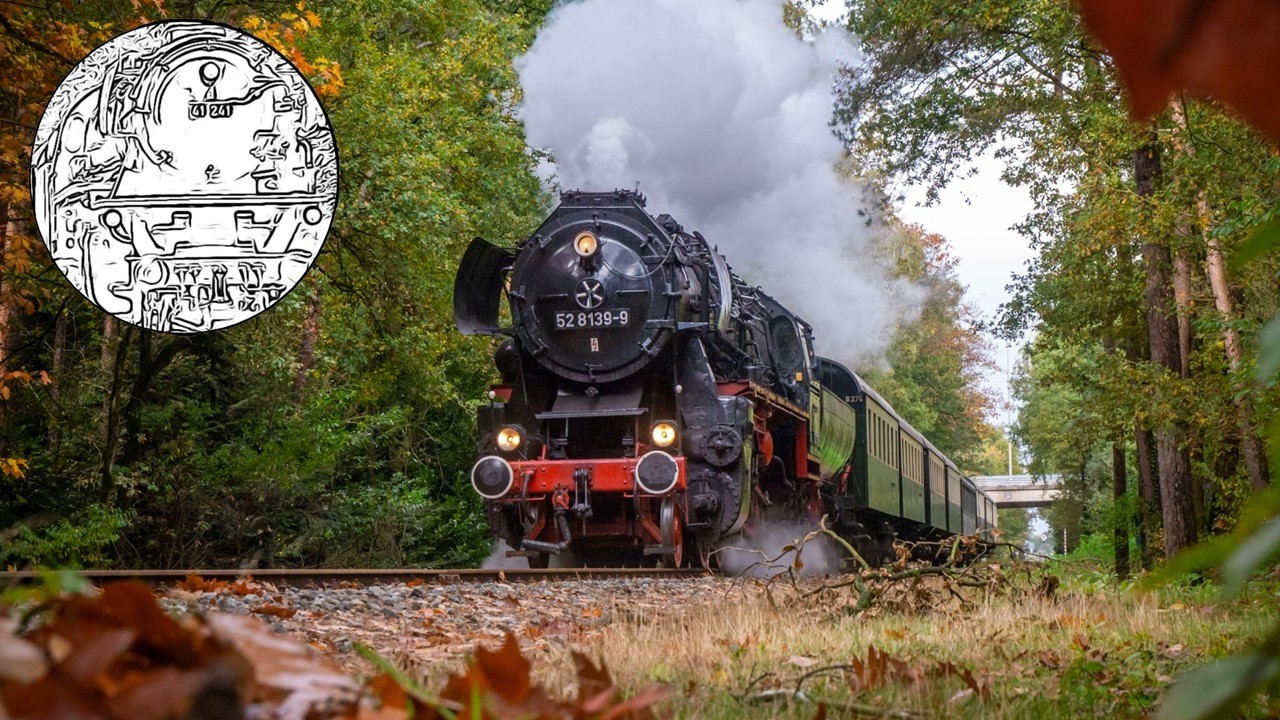 Herfst op de Veluwe - De 52 8139 met een herfstrit | VSM