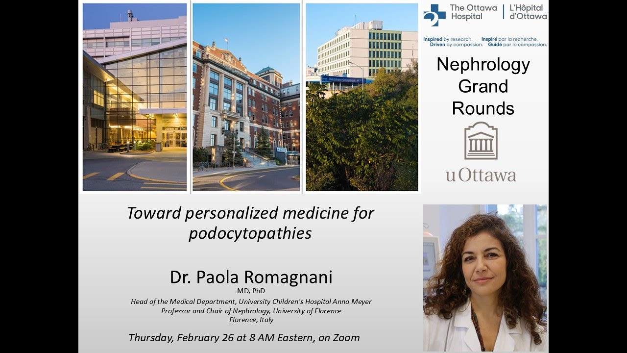 Personalized Therapy for Podocytopathies with Prof. Paola Romagnani