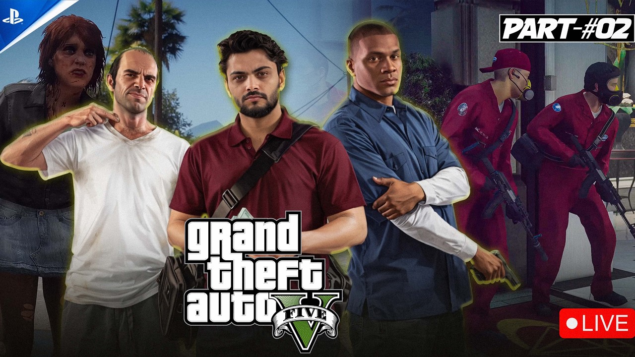 Gta5 Heist The Jewel Job Mission Second Day LIVE🔴| PS5 Gameplay | GamingVlogsNikhil |Pt.2