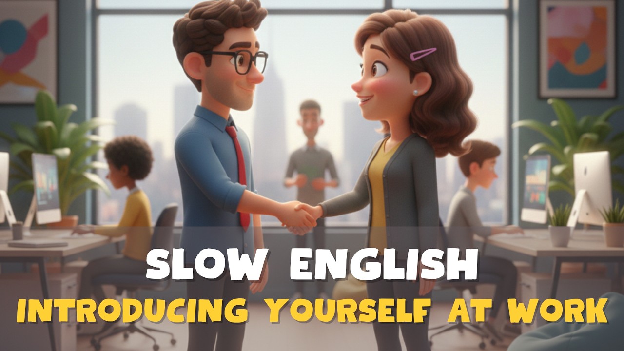 How to Introduce Yourself at Work or in Class | Learn English Through Conversation