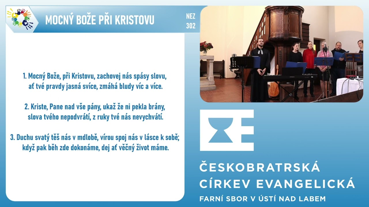 NEZ 302 MOCNÝ BOŽE PŘI KRISTOVU