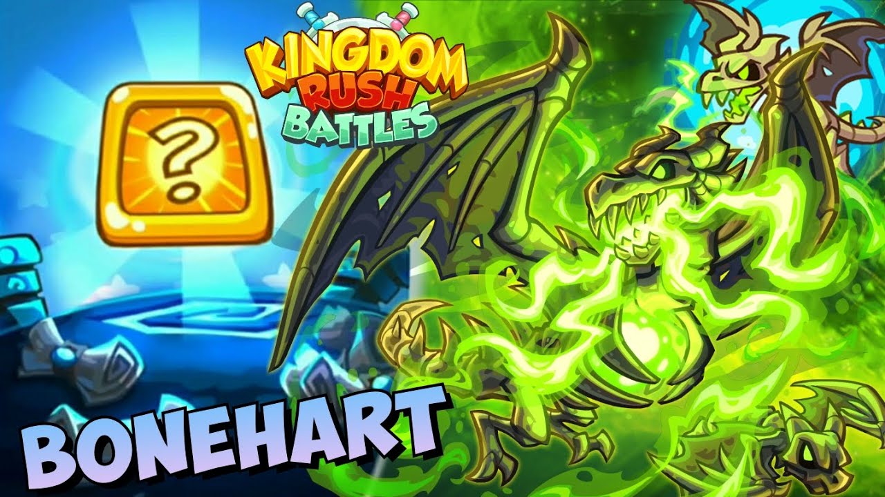 Легенда Bonehart и Новые Настройки. Чума пришла в Kingdom Rush Battles!