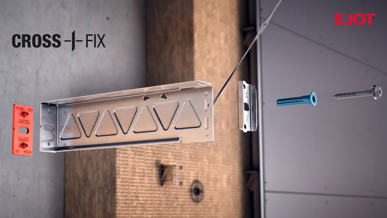 CROSSFIX® VHF-Unterkonstruktionssystem
