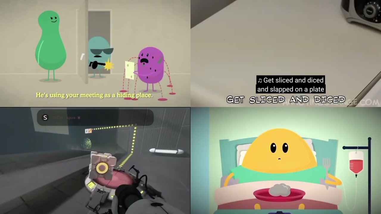 Dumb Ways to Die Quadparison 5 (Happy New Year 2025)