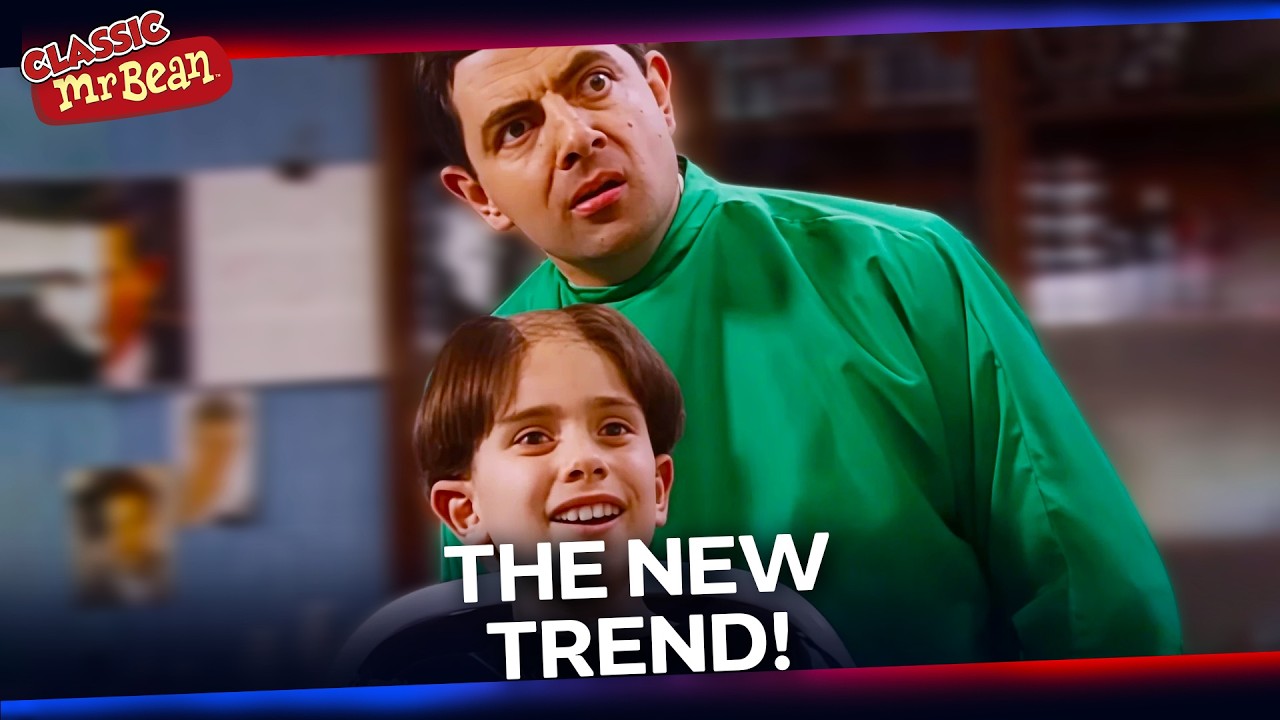 London's Best Hairdresser: Mr Bean | Classic Mr Bean