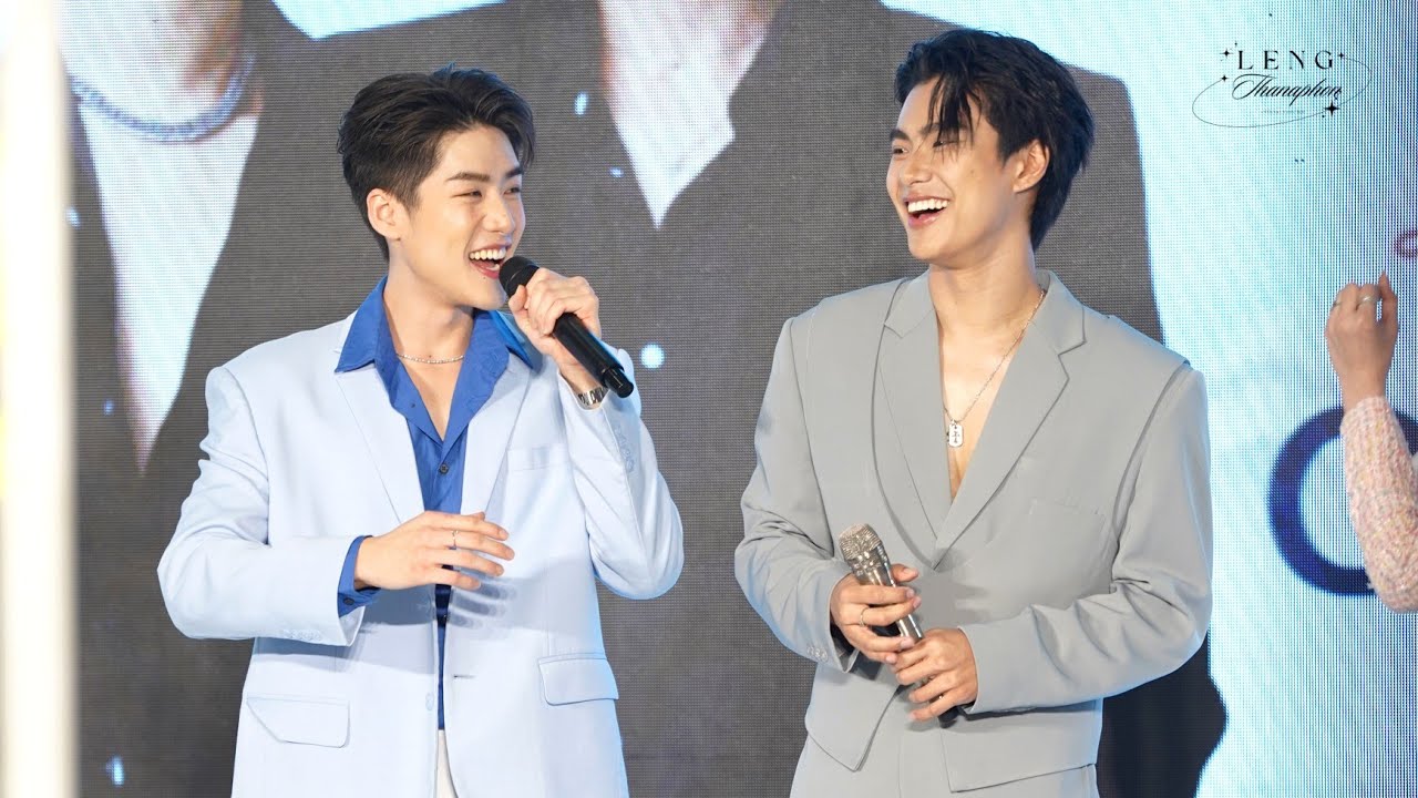 2024.01.06 Leng thanaphon & Ohm pawat ร้องเพลง คำเดียว / เพราะเราคู่กัน ที่งาน #DestinyclinicOhmLeng