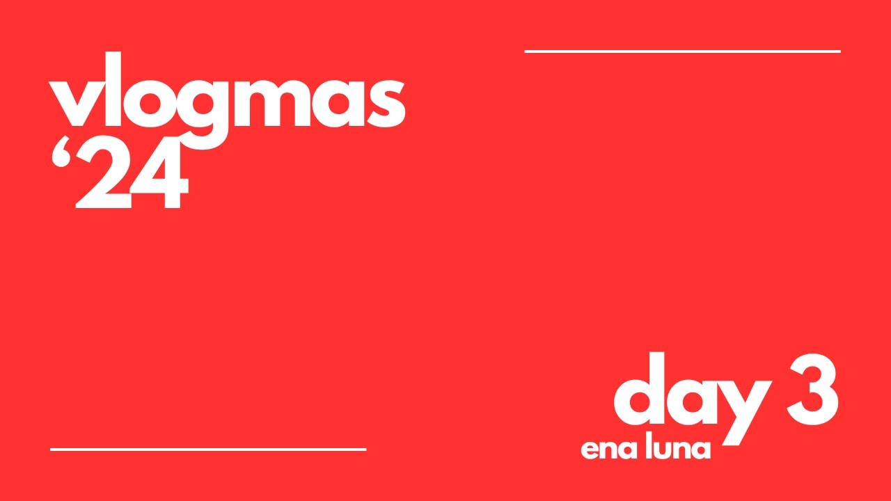 Day 3| Daša the superstar | VLOGMAS '24