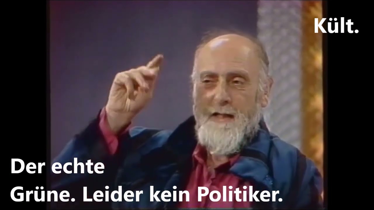 Friedensreich Hundertwasser bei Gottschalk. Provokativ.