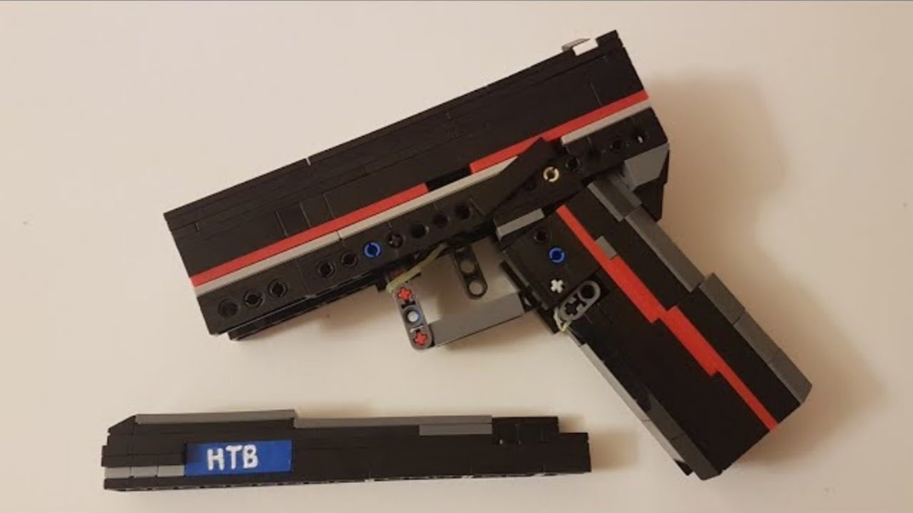 Lego Glock 17 - Blowback pistol