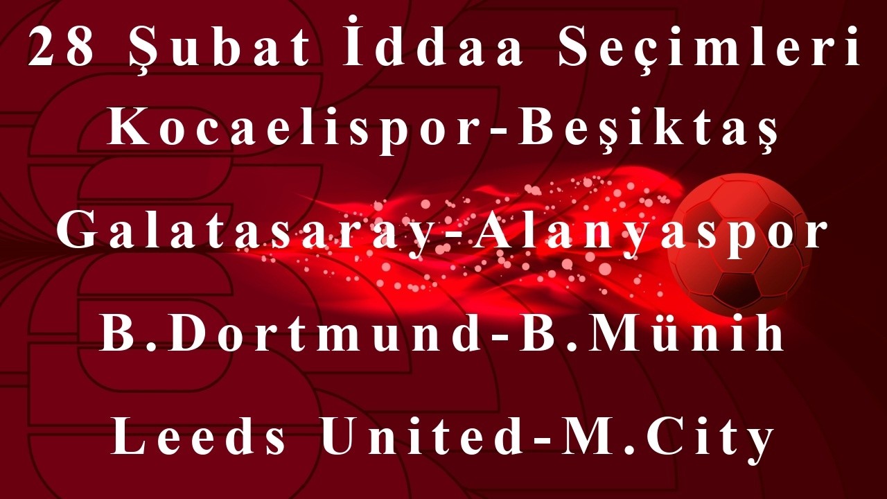 28 Şubat Cumartesi İddaa Tahminleri #iddaa #iddaatahminleri #iddaakazanma