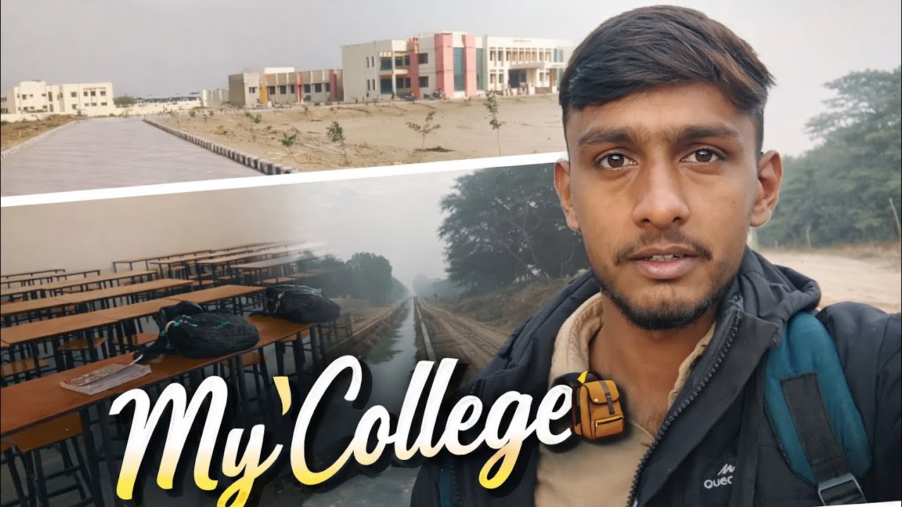 A Day in My College Life 🎒 | Village to College Journey🌾  Gopi Parihar 