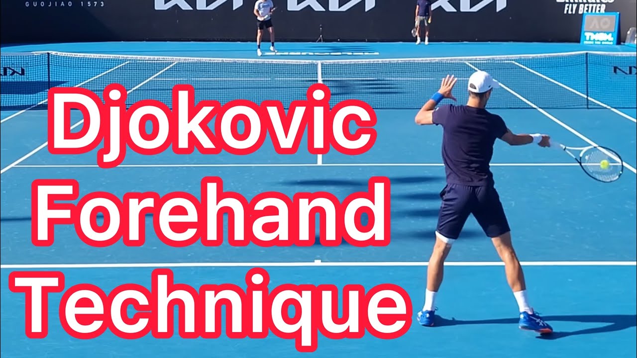 Here&rsquo;s Why Novak Djokovic Waves To His Opponent (Tennis Forehand Technique)