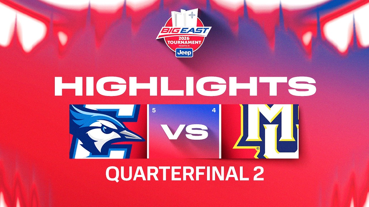HIGHLIGHTS | Creighton vs Marquette (Quarterfinal 2)