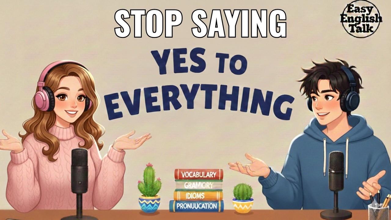 The Quiet Power of Saying No | English Conversation Practice