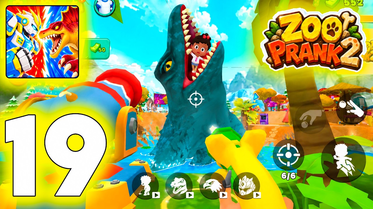 Zoo Prank 2: Jurassic Animals - NEW ANIMAL UPDATE!! - Gameplay Walkthrough Part 19 (Android,iOS)