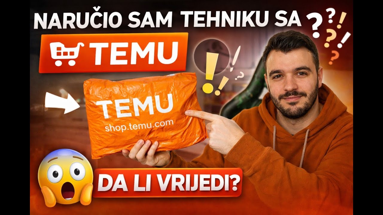 Narucio sam Tehniku sa Temu a