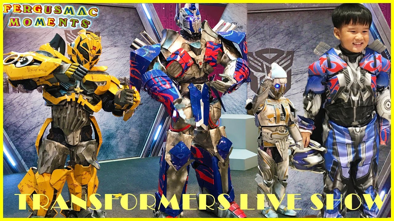 TRANSFORMERS LIVE SHOW on Stage First in Singapore City Square Mall