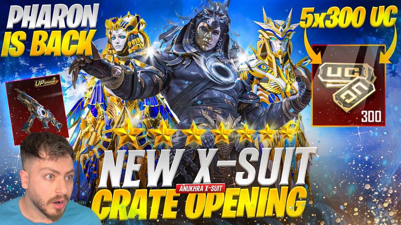 New X-Suit Crate Opening 😱 خفن ترین ایکسوت و بازگشت فرعون