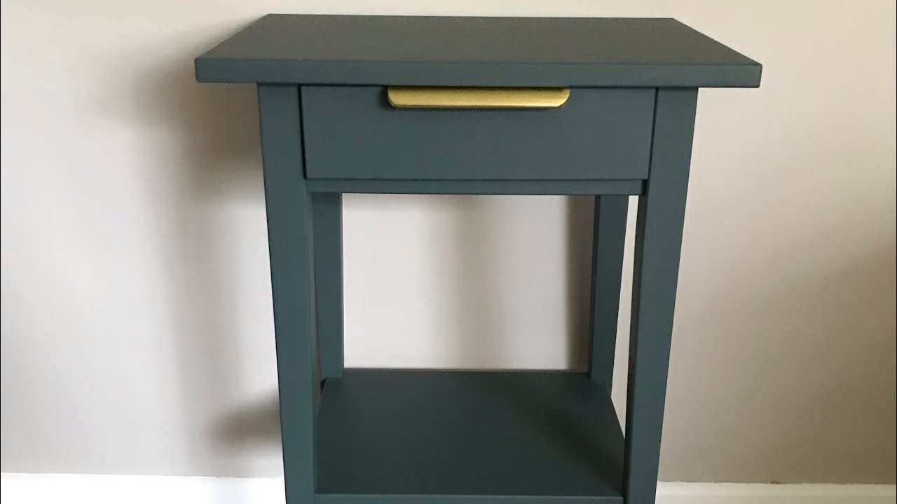 IKEA Hemnes bedside table makeover
