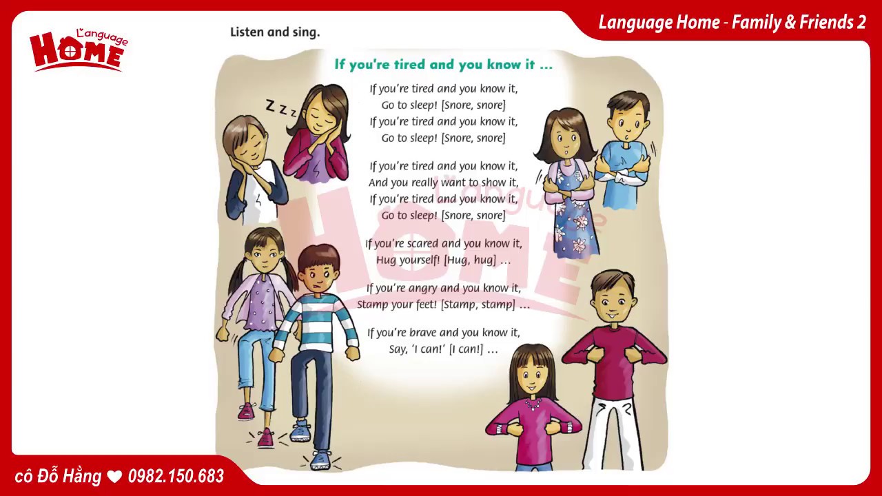 FAMILY & FRIENDS 2: Unit 2- Lesson 3: Listen & sing PAGE 16