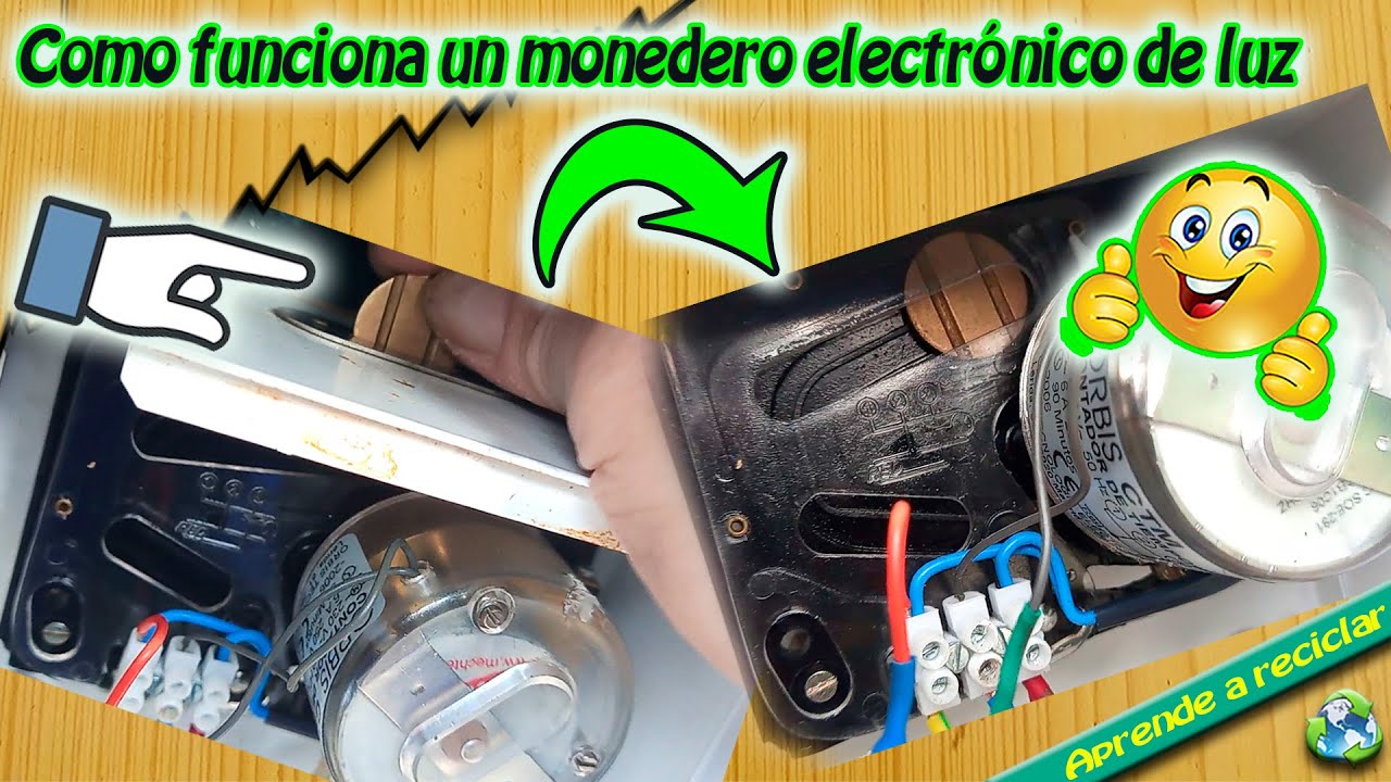 Como funciona un monedero electr&oacute;nico de luz