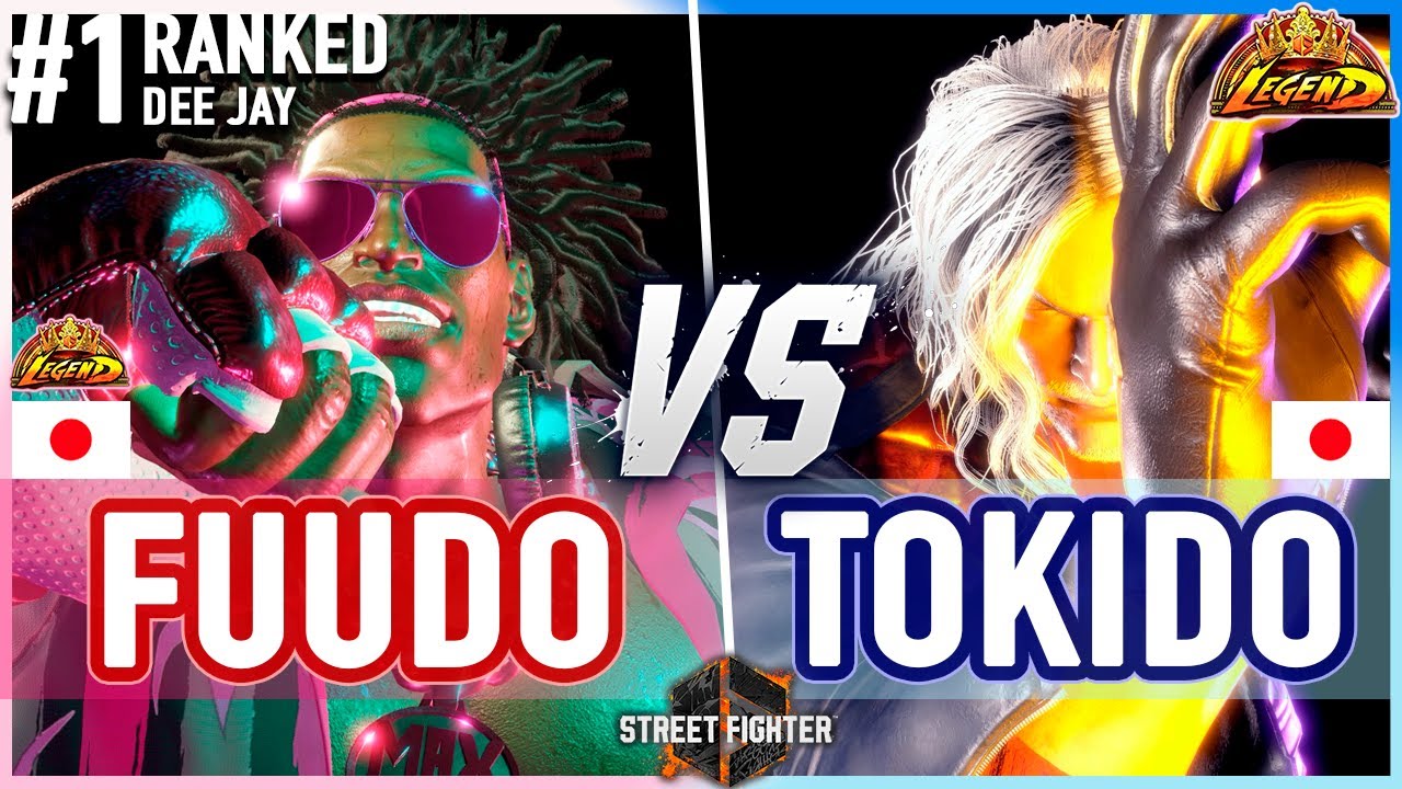 SF6 🔥 Fuudo (Dee Jay) vs Tokido (Ken) 🔥 Street Fighter 6