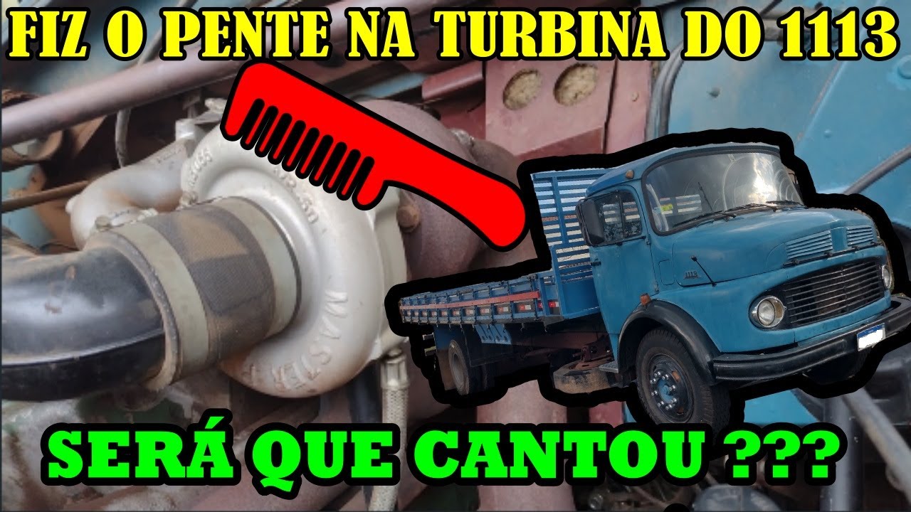 FIZ O PENTE NA TURBINA DO 1113, SERÁ QUE CANTOU??? (RAPHAEL94)