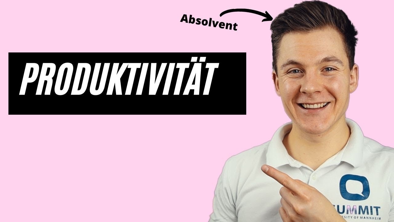 So wirst du WIRKLICH produktiv [3 Tipps]