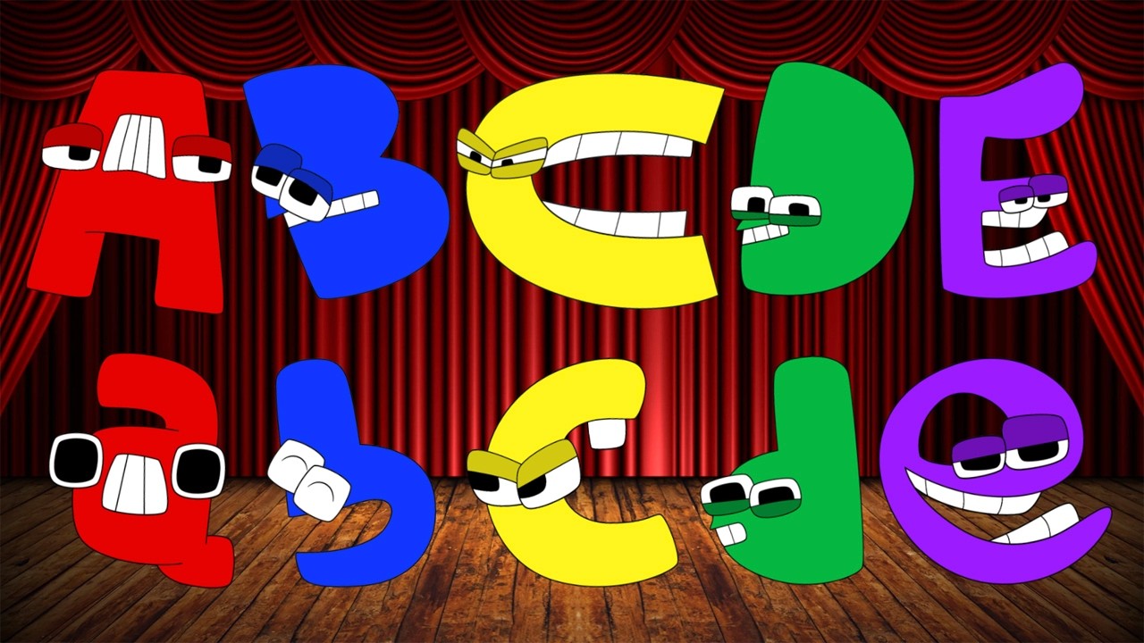 ABC Song Triple Chorus for Kids | A&ndash;Z Alphabet Characters | Uppercase & Lowercase Sing Along