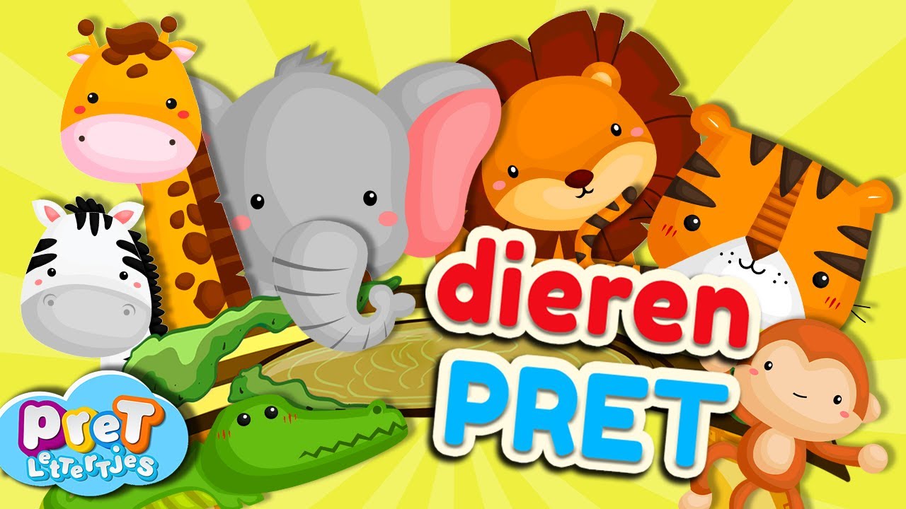 Pretlettertjes DierenPRET • Nr.1 • Dierengeluiden • Tellen tot 10