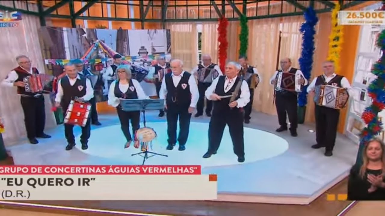 Grupo de Concertinas Águias Vermelhas @ Casa Feliz SIC 22/01/2026