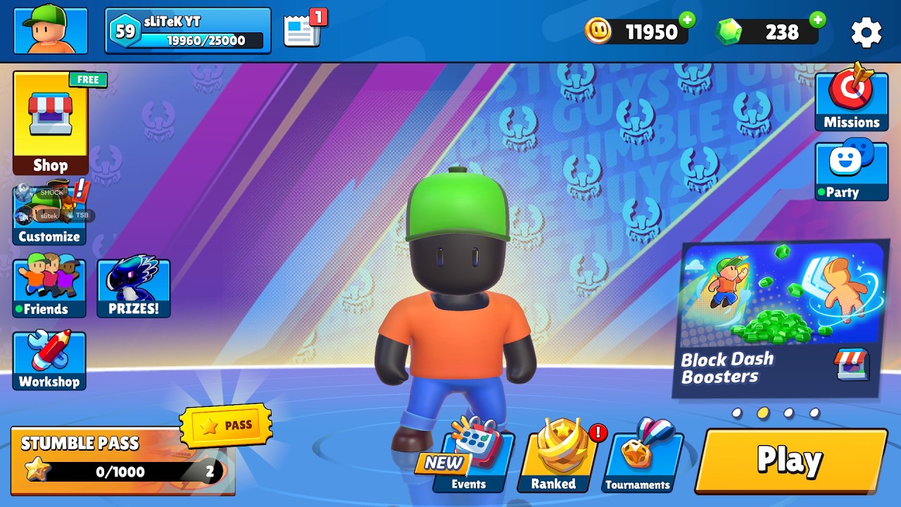 BACK AGAIN? 🦅🔥 | 0.96 UNLIMITED BLOCK DASH LIVE | STUMBLE GUYS LIVE INW HINDI