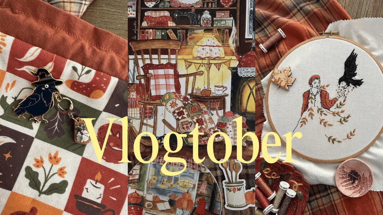 Vlogtober #5 l Accessoires tricot & créations artisanales pleines de douceur
