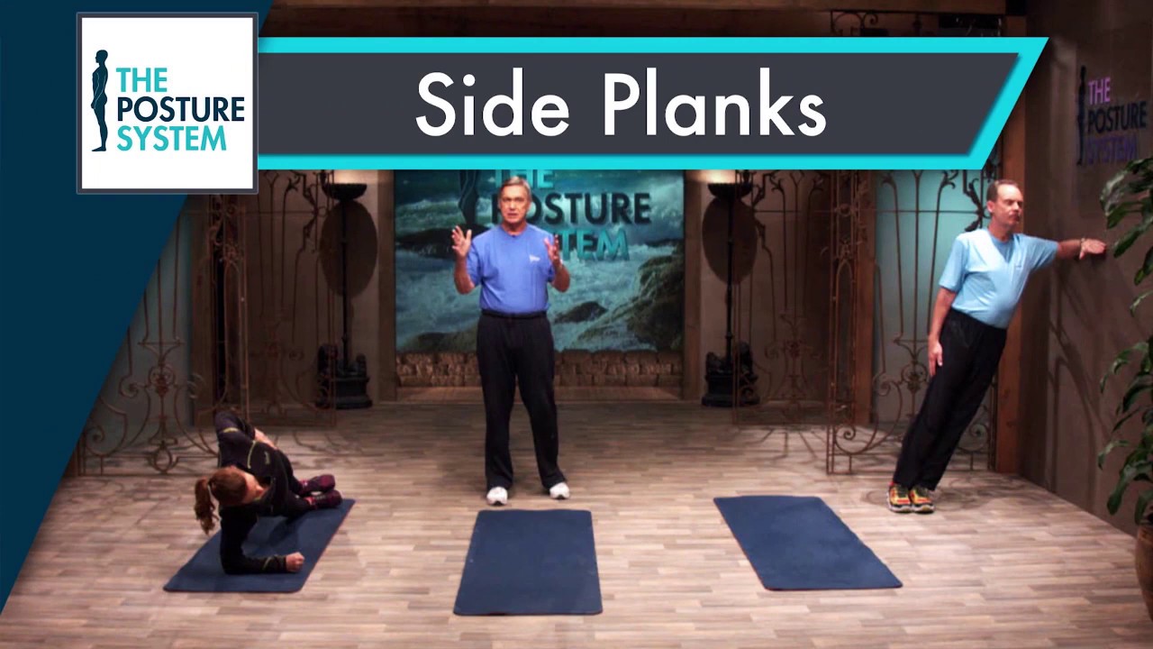How to Strengthen the Weaker Side of Your Body with Side Wall Planks