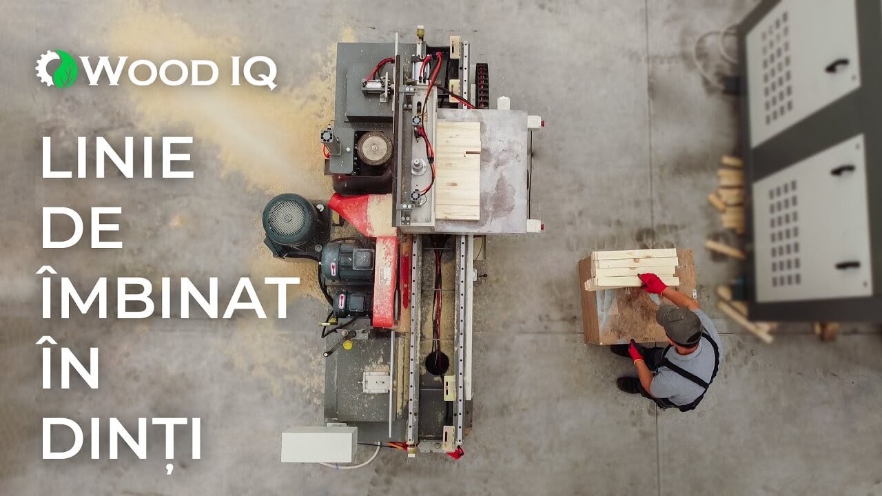 Linie de Imbinat in Dinti - Wood IQ