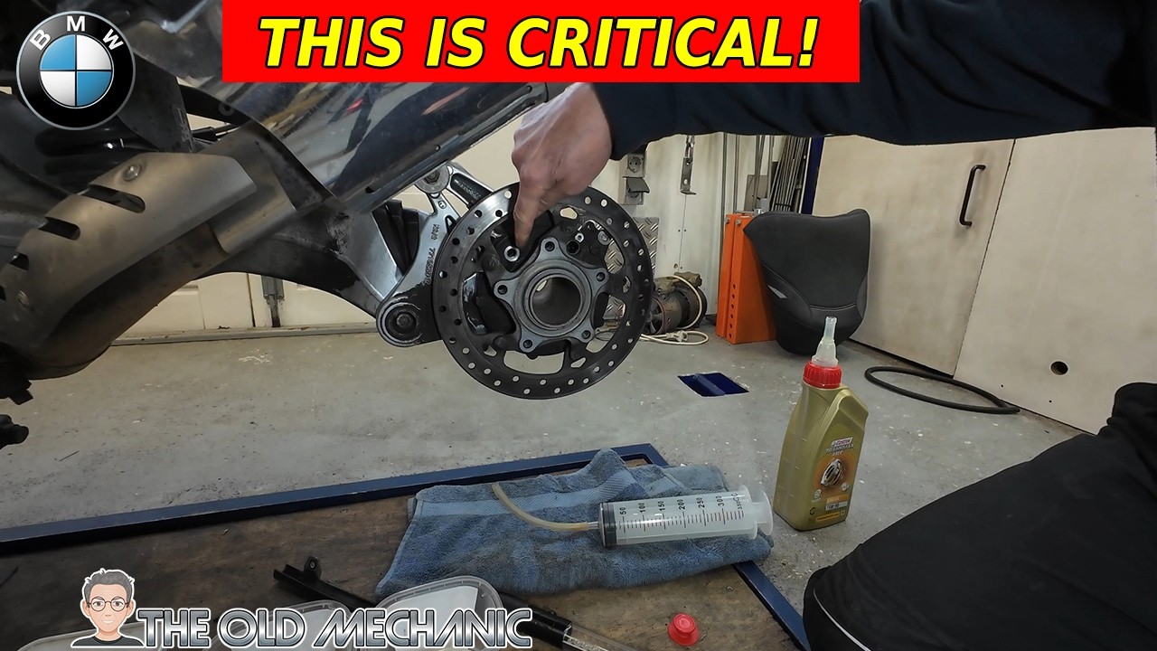 ⚠️BMW R1200GS 2008 Final Drive – Correct Oil Level, ABS Routing & Rear Wheel Torque⚠️ Part 4