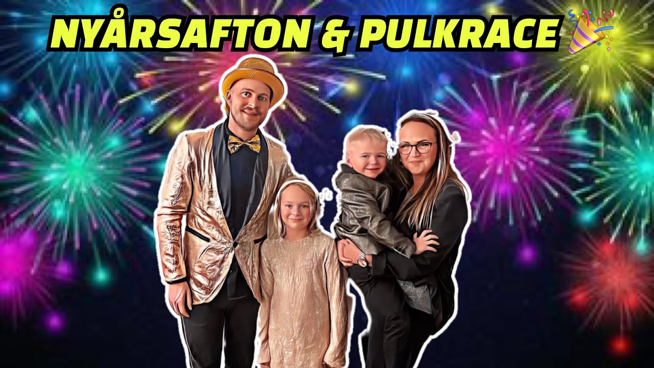 NYÅRSFEST OCH ÅKA PULKA! 🥳🎆