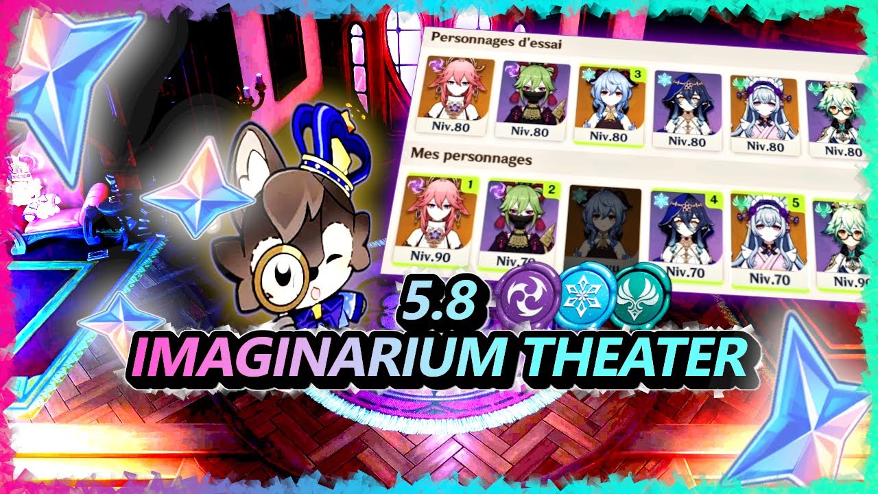 Imaginarium Theater 5.8 | Act 1 to 10 Visionary | Genshin Impact 原神 F2P