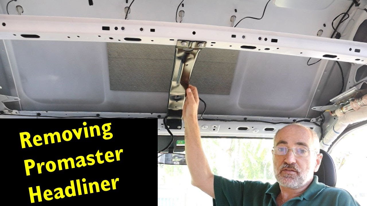 Серия «Сборка Van Life»: как снять обивку потолка ProMaster и утеплить. Часть 1