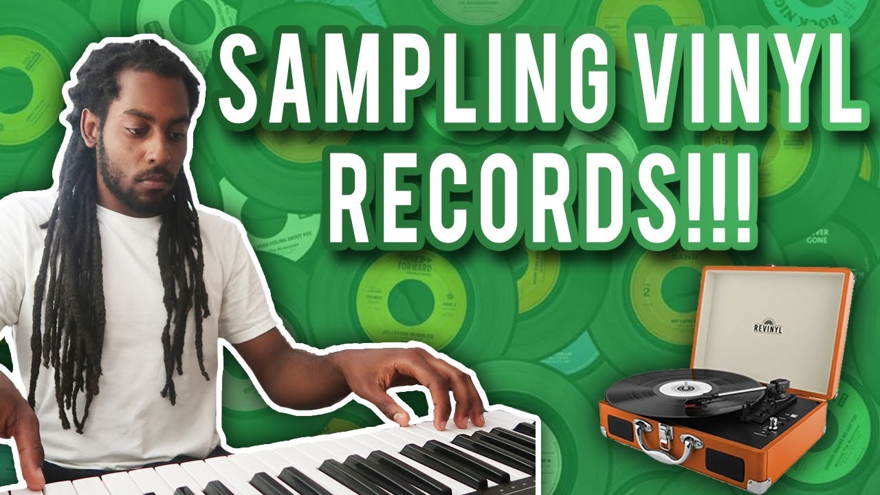 Making a Beat Sampling VINYL RECORDS | Making a Trap Beat in Logic Pro X From Scratch